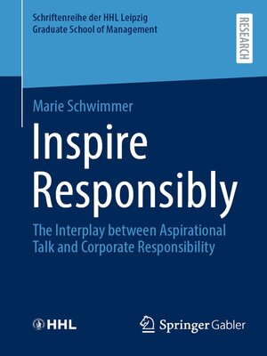 cover image of Inspire Responsibly